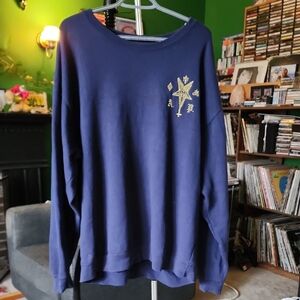 Actual Pain Embroidered Baphomet Sweatshirt